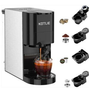 Kotlie 513K Nespresso original/K cup illy 44mm ESE coffee 19Bar Espresso Maker